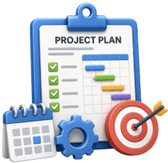 Architecture & Project Management Icon